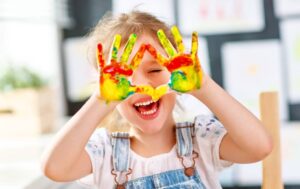 Your child should be able to express his feelings, emotions, thoughts and creativity, with freedom and safety.