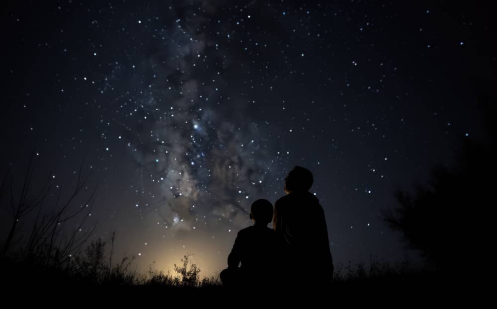 Spend a night observing the stars and constellations in your backyard.