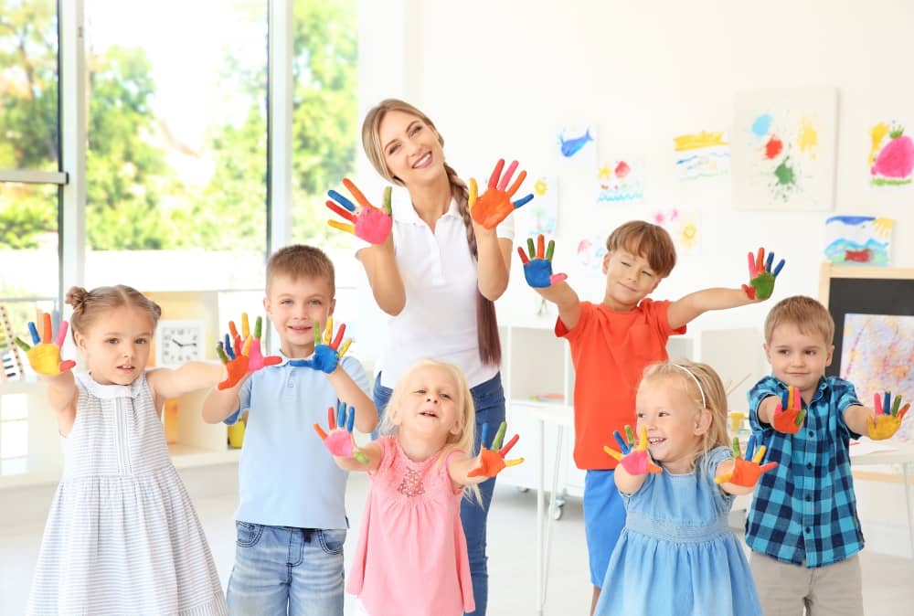Maintain a positive attitude about kindergarten and reassure your child that it's a fun and exciting adventure.