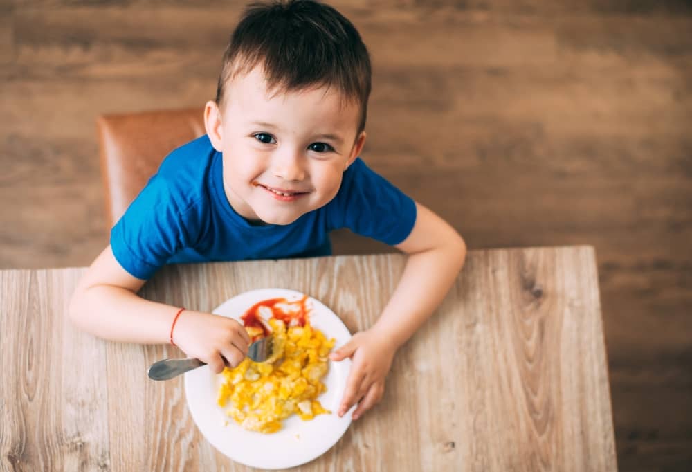 Eggs are incredibly versatile and can be prepared in numerous ways, making them a convenient and easy-to-prepare food for children.